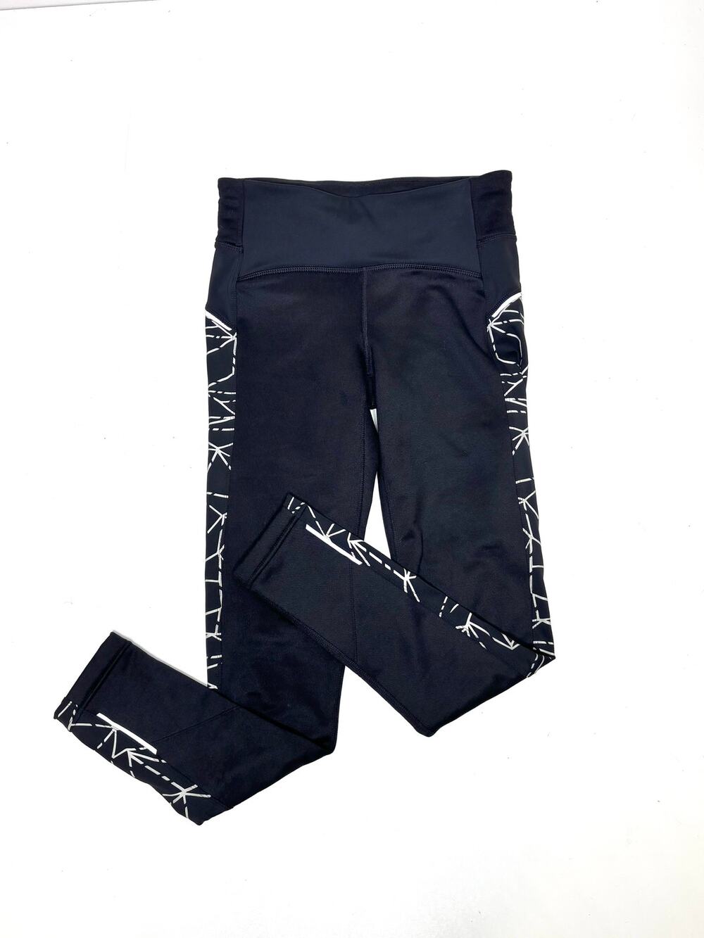 Athleta Fleece Lined Leggings Black S